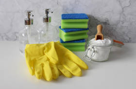 Badkamer schoonmaken met azijn