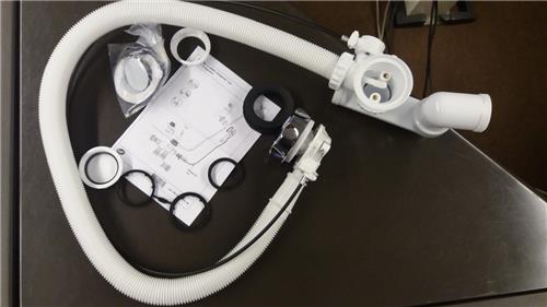 Allibert badafvoer voor duo inbouw baden met centrale afvoer 548736