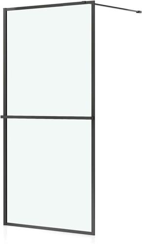 Allibert MILTON Walk indouchewand Zwart 89-90 x 200 cm