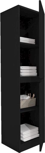 Aloni JUPITER KOLOMKAST (160CM) - ZWART- JUPITER MEUBLE COLONNE (160CM) - NOIR
