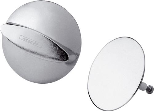 Hansgrohe Flexaplus afbouwdeel voor badafvoer en overloopcombinatie chroom