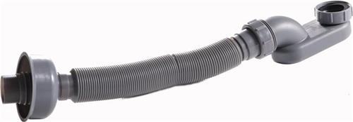 Allibert sifon met flex buis tbv vrijstaand bad Extra platte uitvoering