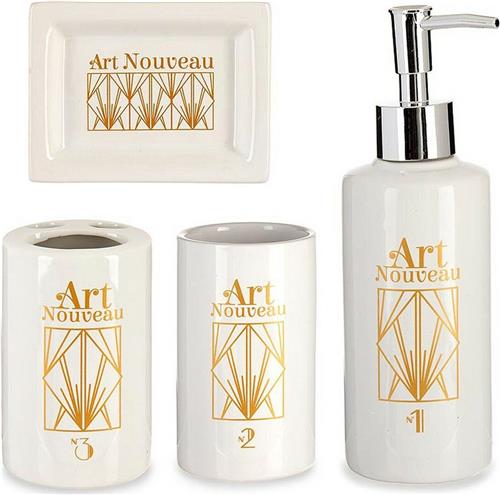 Berilo - Badset Art Nouveau Keramisch (4 pcs)