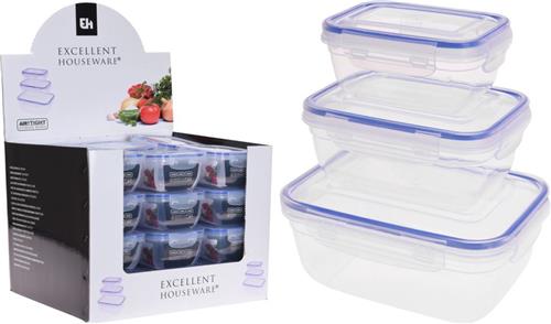 Soellaart Voorraaddoos Set 3 Delig Outdoor Benodigdheden Wit