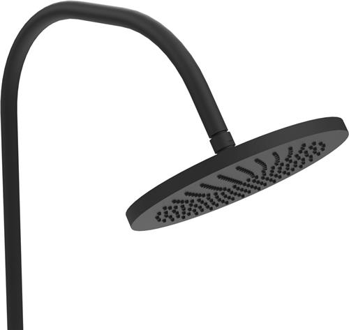 Gardentub Lagoon Outdoor Douche Black - ijsbad / dompelbad