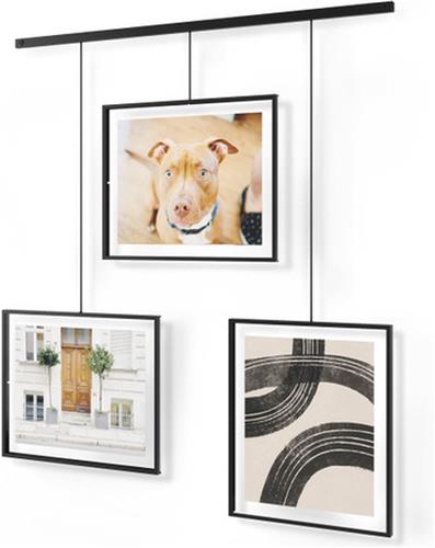 Umbra Exhibit, set van drie fotolijsten van 20 x 25 cm