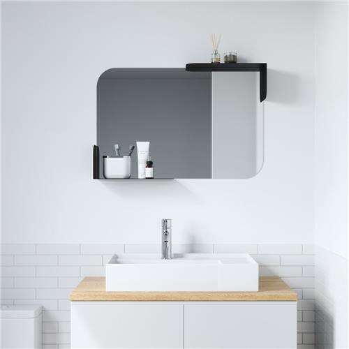Umbra Alcove Spiegel 13x52x77cm zwart