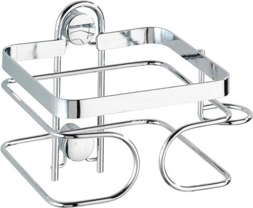 Wenko Föhnhouder Premium 13,5 X 10 X 10 Cm Rvs Zilver