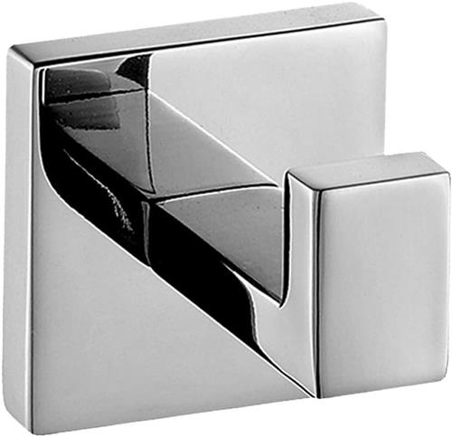SNQ 304 roestvrij staal verchroomde handdoekhaak- modern chroom handdoek robe luxe vierkant badkamer accessoires ..