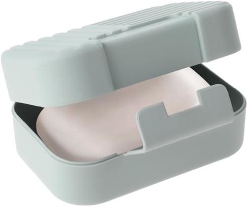 SNQ Zeepbakje - Draagbaar op reis - Opbergdoos voor zeep - Lekvrije zeepbakje - Plastic zeepbakje - Met deksel - Geschikt voor douche Badkamer Aanrecht Kamperen Reizen Wandelen Outdoor Gym