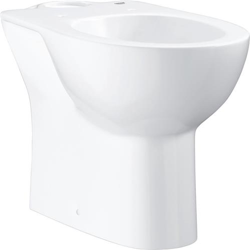 GROHE Bau Ceramic staand toilet randloos PK, Alpine wit