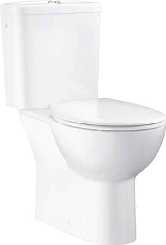 GROHE Bau WC pack - Met reservoir - Soft close - Incl. bevestigingsset - Keramiek - Wit