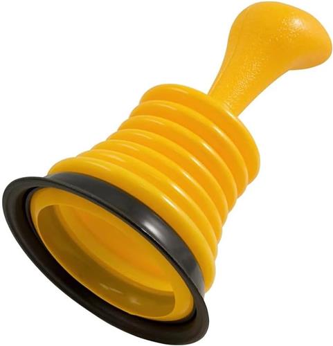 Gele mini-gootsteenontstopper - Afvoerontstopper - Keuken/Toilet/Badkamer - Afvoerontstopper - Geel