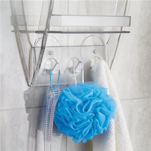 iDesign - Grand Arc Douche Caddy - Kunststof - Transparant