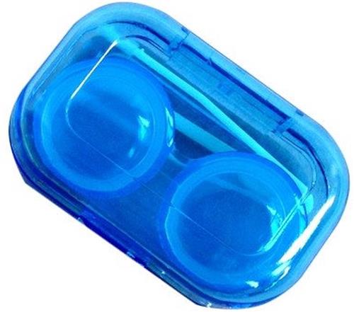 Kit voor het bewaren en hanteren van contactlenzen