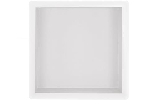 Sanifun Carol inbouwnis 300 x 300 x 70 mm mat-wit