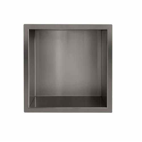 Sanifun Demir inbouwnis 300 x 300 x 100 gunmetal