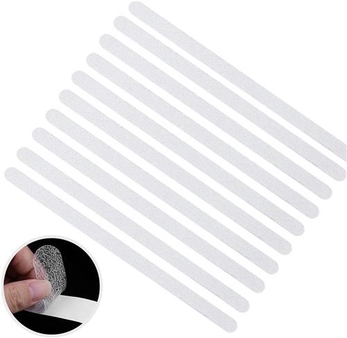 SNQ Antislipstickers - Antislipstickers voor de badkamer - 18 stuks - Veiligheidsdouche-stapstrips - Antislipstickers voor het bad - Antisliptape voor de douche - Antisliptape voor het bad - 38*2cm