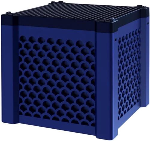 Actieve koolfilter voor paarden - 115x110x115mm - aquariumkubus actieve koolfilter - drinkbak voor paarden - actieve kool waterzuiveraar - filter voor gezuiverd water - actieve kool aquariumfilter - 2 stuks