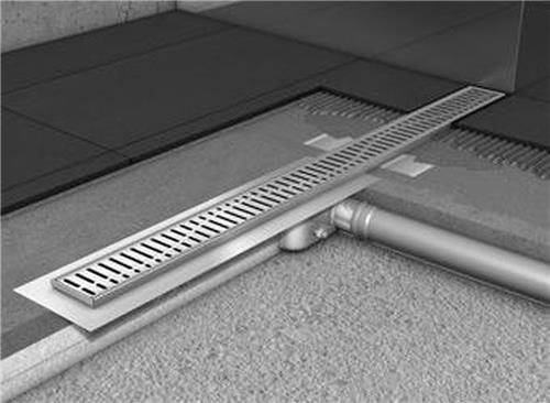 ACO ShowerDrain C douchegoot 785mm met vloerflens 50mm stankslot