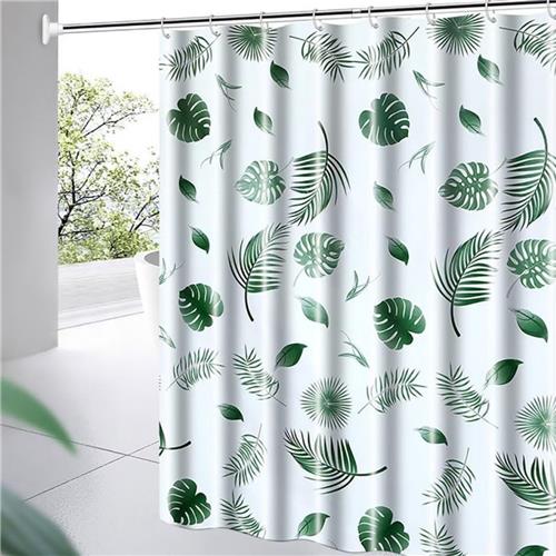 Daity 1-pack - Waterdicht douchegordijn, waterdicht en schimmelwerend verdikt badkamergordijn, 180 x 180 cm