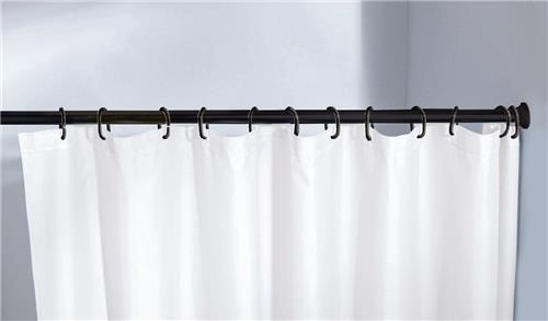 Kleine Wolke Spanstang Zwart 75-125 cm (21 mm)