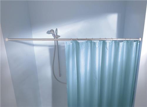 Spanstang chroom 130-250cm (25mm)