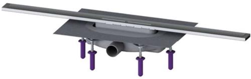 Kessel Linearis Infinity - Douchegoot 80 cm, met rooster, geborsteld roestvrij staal 45300.08