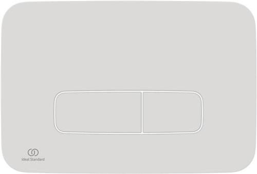 Ideal Standard ProSys oleas m3 Bedieningspaneel voor mechanisch bedieningsplaat 24,1x0,9x16,5 cm Silk White