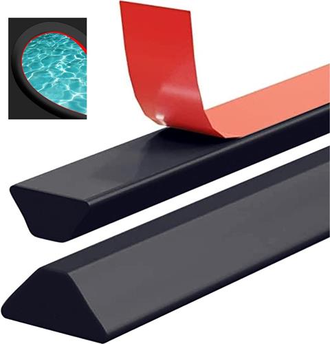 SNQ Waterkerende strips - badkamer vloer waterkerende strips - siliconen drempel strips - geschikt voor douche badkamer vloeren - droog en nat scheiding waterdicht