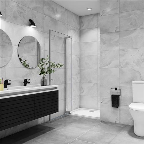 Doechedeur 80x185cm 8mm NANO EasyClean veiligheidsglas, draaideur