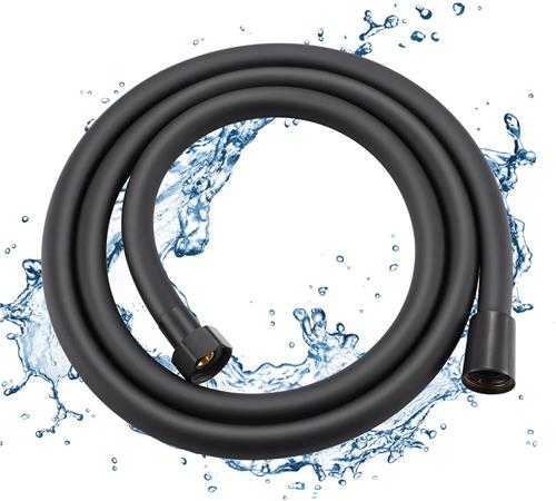 Lonheo max Doucheslang - 1/2 inch - Doucheslang 150 cm - Zwart - Anti Twist