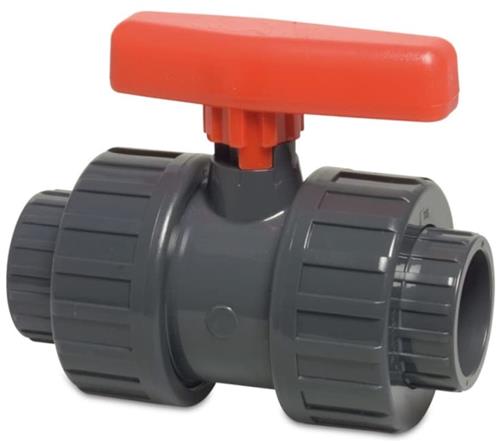 PVC-U Kogelkraan Muffe 63 mm PN16