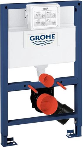 GROHE Rapid SL Inbouwreservoir - Voor hangend toilet - Extra laag - Geschikt voor onder raam