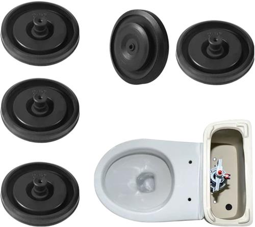 REFTTENW Afvoerklep toiletreservoir 10 stuks - Universeel, Toilet Vullen Valve Seal Vervanging Deel, Watertank Afdichtring, Toiletaccessoires, Toilet Watertank AccessoiresOnderdeel voor Kohler 83143, Rubberen Afdichting voor Vulklep Toiletreservoir.