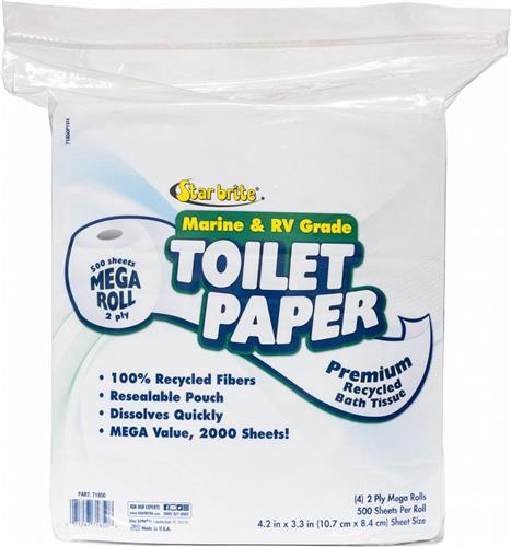 Marine & RV Toiletpapier (4-Pack)