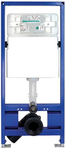 Vente-unique KIT UNIVERSEL PACK voor hangtoilet L 55 cm x H 123 cm x D 16 cm