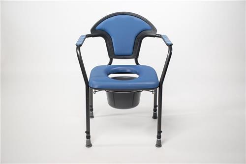 Toiletstoel - Blauw Vast
