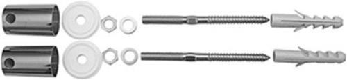 Duravit Duravital bevestigingsset voor uitstortgootsteen 10x140mm
