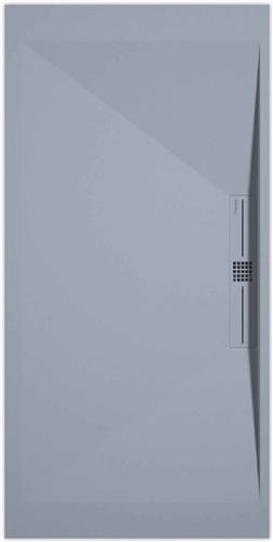 Sanifun douchebak Stone Side Gray Smooth 900 x 800 P