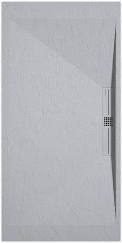 Sanifun douchebak Stone Side Gray 7035 Slate 900 x 700 P