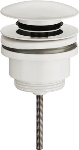 Sanifun Luxe wastafelplug Pabla wit