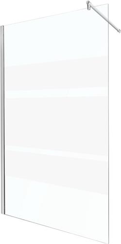 Sanifun douchewand Mannix 1000 x 2030 Z met stroken mat glas