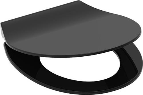 Schütte Toilet bril Slim Black