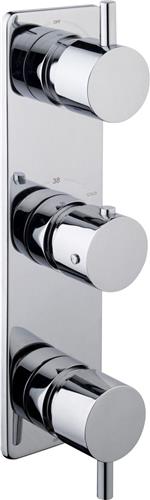Sanifun douchethermostaatkraan How Trio chroom compleet