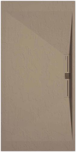 Sanifun douchebak Stone Side Moka Slate 1300 x 900 P
