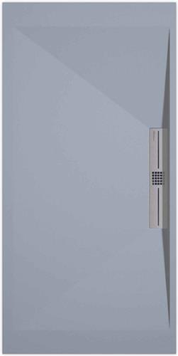 Sanifun douchebak Stone Side Gray Smooth 1100 x 900 S