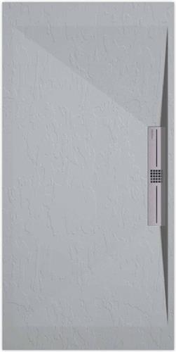 Sanifun douchebak Stone Side Gray 7035 Slate 1100 x 700 S