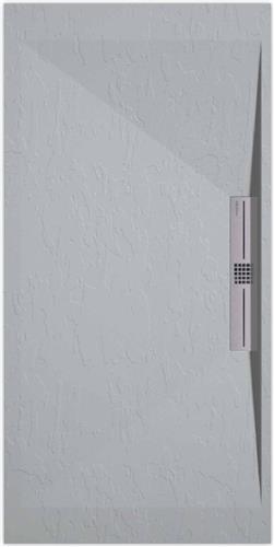 Sanifun douchebak Stone Side Gray 7035 Slate 1400 x 800 S