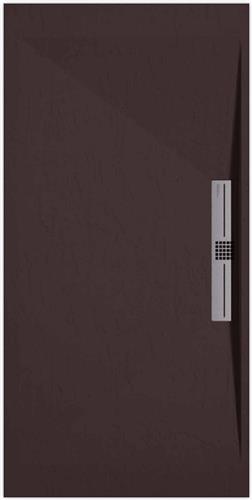 Sanifun douchebak Stone Side Chocolate Slate 1400 x 900 S